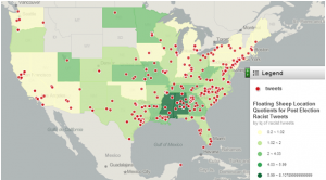 Mapping racism from Twitter posts